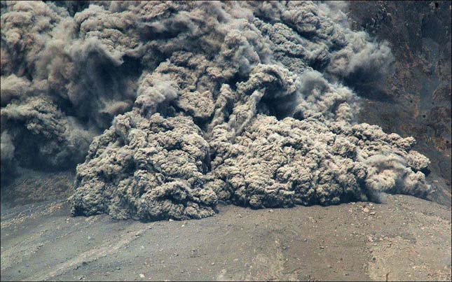 Sinabung vulkán