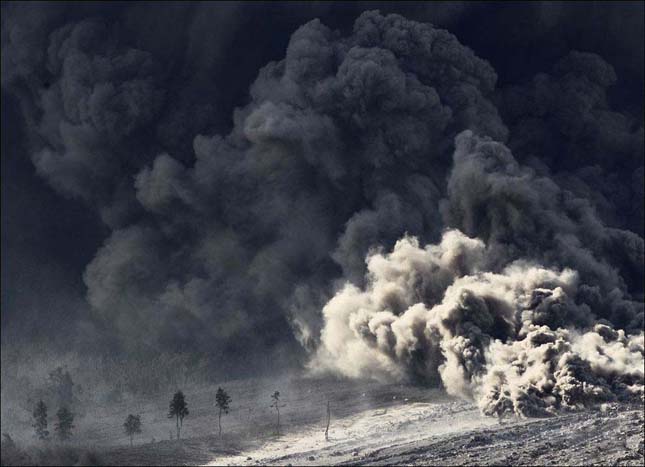 Sinabung vulkán