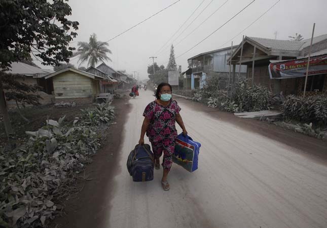 Sinabung vulkán