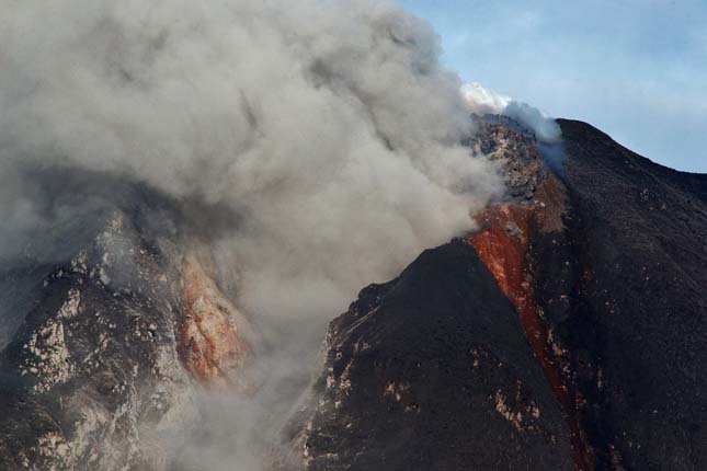 Sinabung vulkán