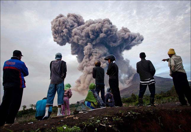 Sinabung vulkán