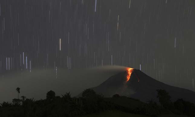 Sinabung vulkán