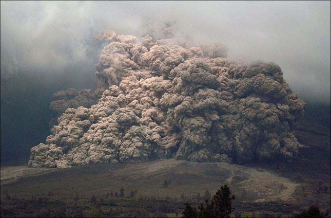 Sinabung vulkán