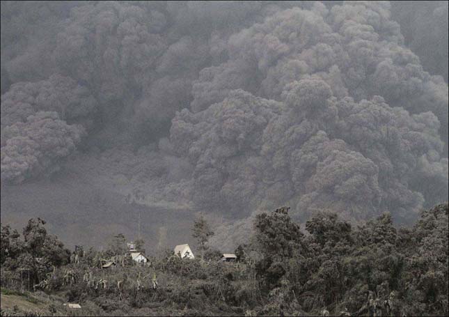 Sinabung vulkán