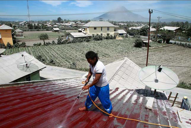 Sinabung vulkán