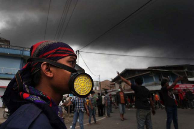 Sinabung vulkán