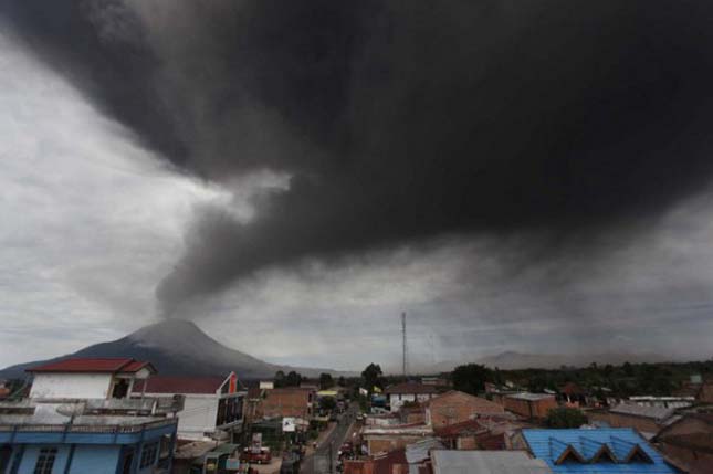 Sinabung vulkán