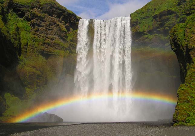 Skógafoss vízesés