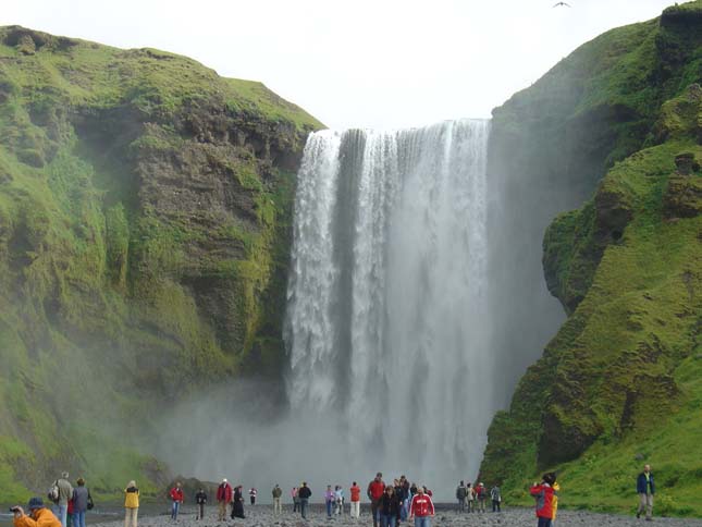 Skógafoss vízesés