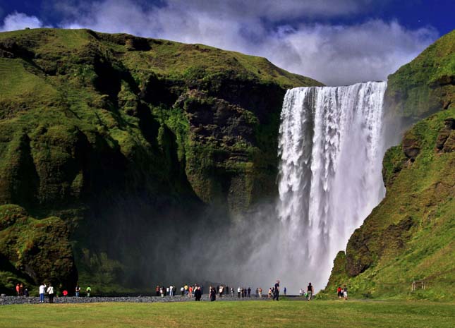 Skógafoss vízesés