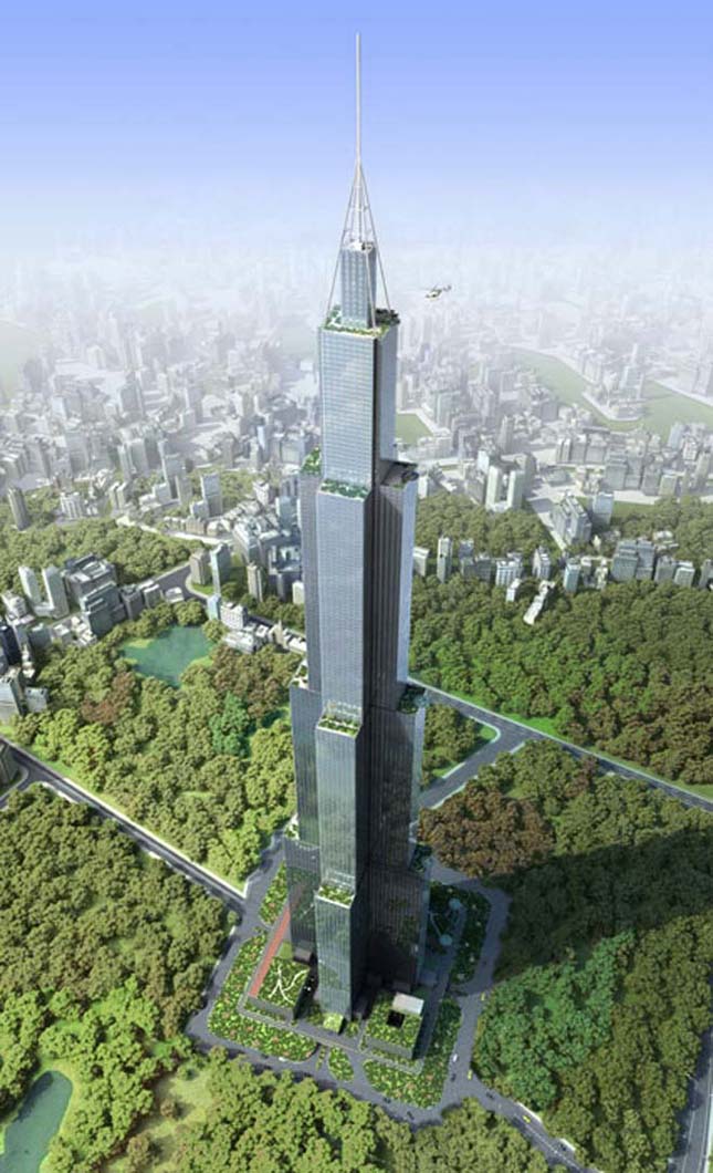 A kínai Sky City lesz a világ legmagasabb felhőkarcolója