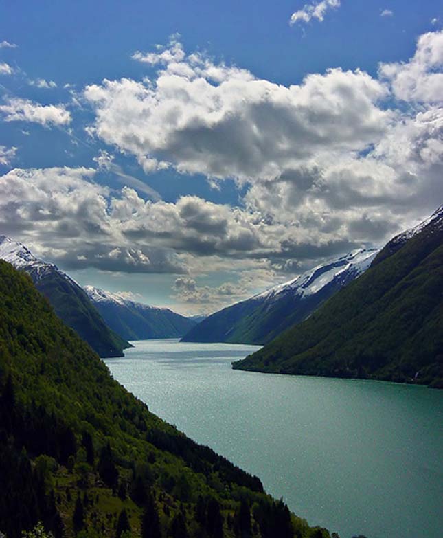 Sognefjord, Norvégia