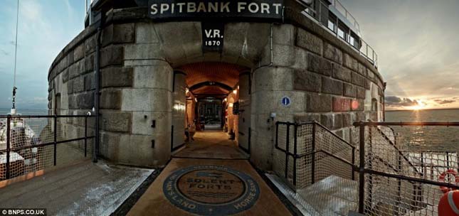 Spitbank Fort, erődből szálloda