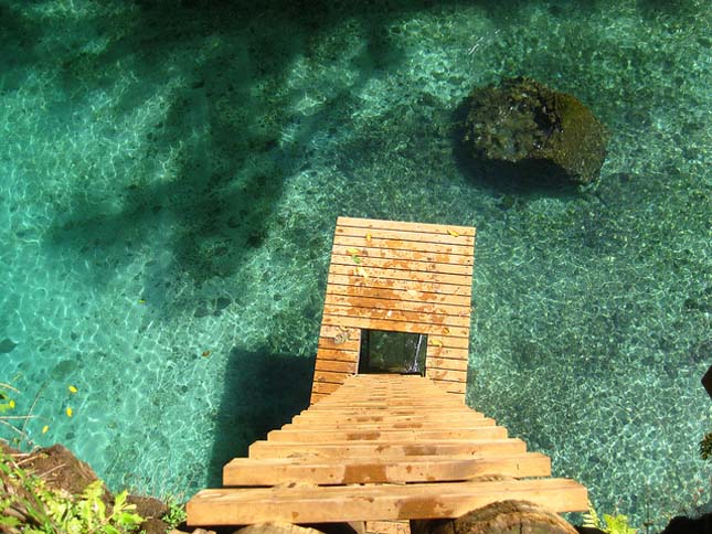 Sua Ocean Trench, gyönyörű tó a Szamoa-szigeteken