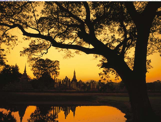 Sukhothai romvárosa, Thaiföld