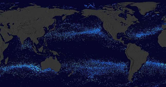Műanyagszemét az óceánokban