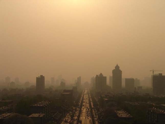 Szennyezett városok - Linfen