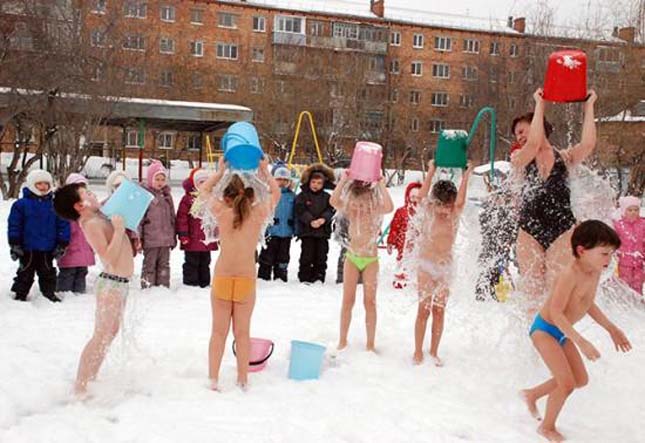 Immunerősítés egy szibériai óvodában