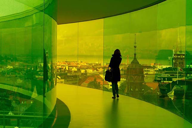 Szivárvány Panoráma, színpompás panoráma építmény Dániában