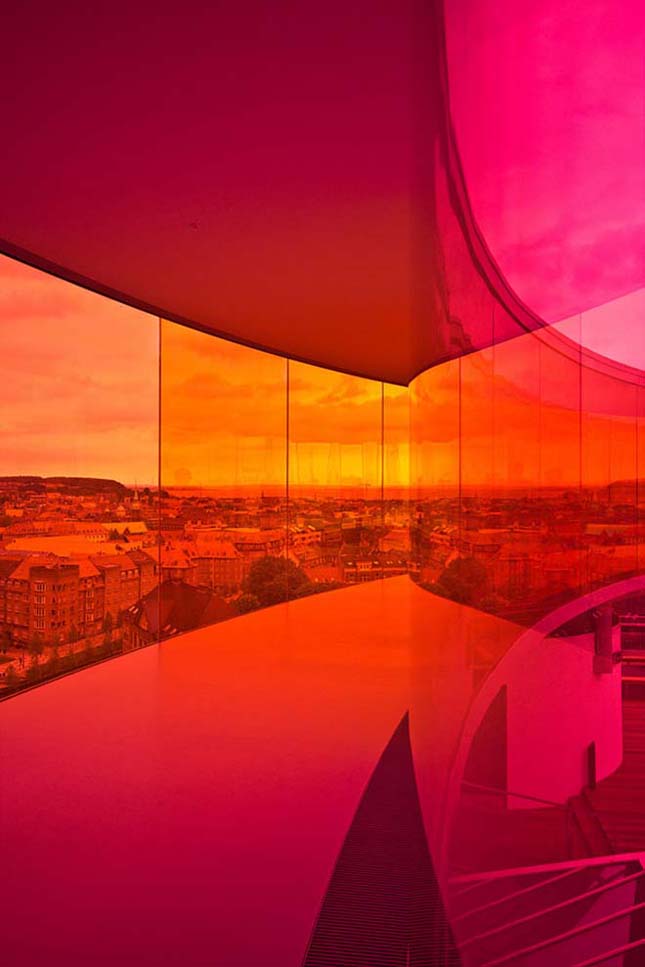 Szivárvány Panoráma, színpompás panoráma építmény Dániában
