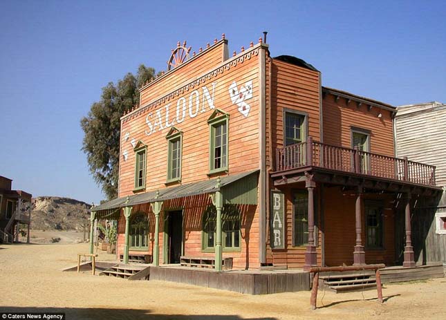 Western film díszletek a Tabernas-sivatagban