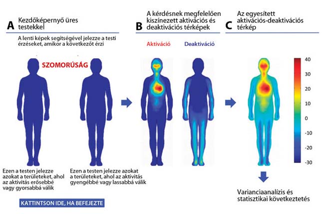 Érzelmi testtérkép
