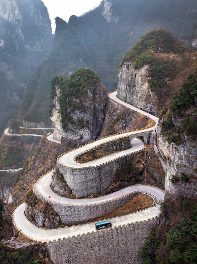 Tianmenshan-hegy