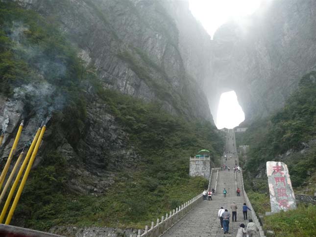 Tianmenshan-hegy