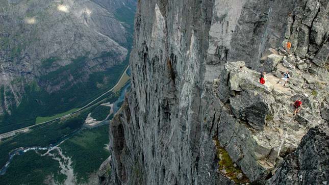 Trollveggen, Norvégia