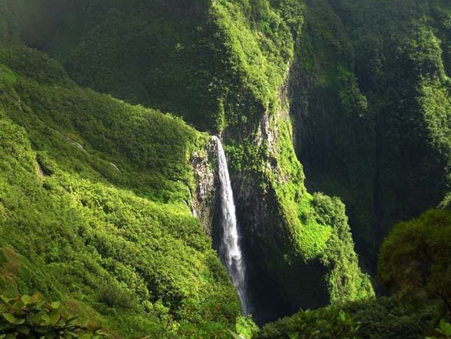 A csodálatos Trou de Fer szurdok La Réunion szigetén