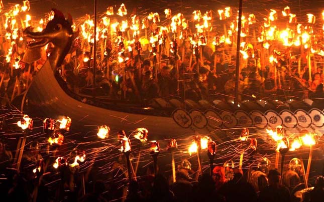 Up Helly Aa, Viking Tűz-fesztivál