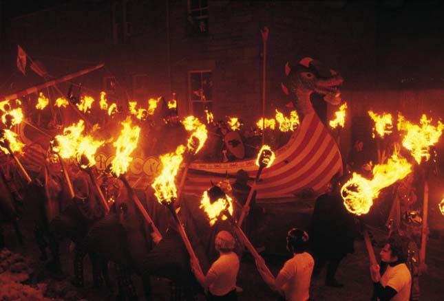 Up Helly Aa, Viking Tűz-fesztivál