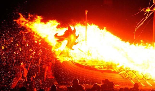 Up Helly Aa, Viking Tűz-fesztivál