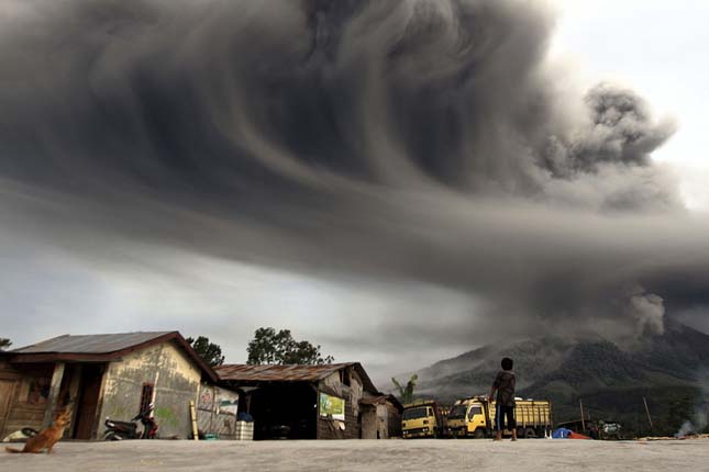 Sinabung vulkán