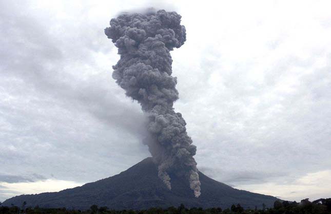 Sinabung vulkán