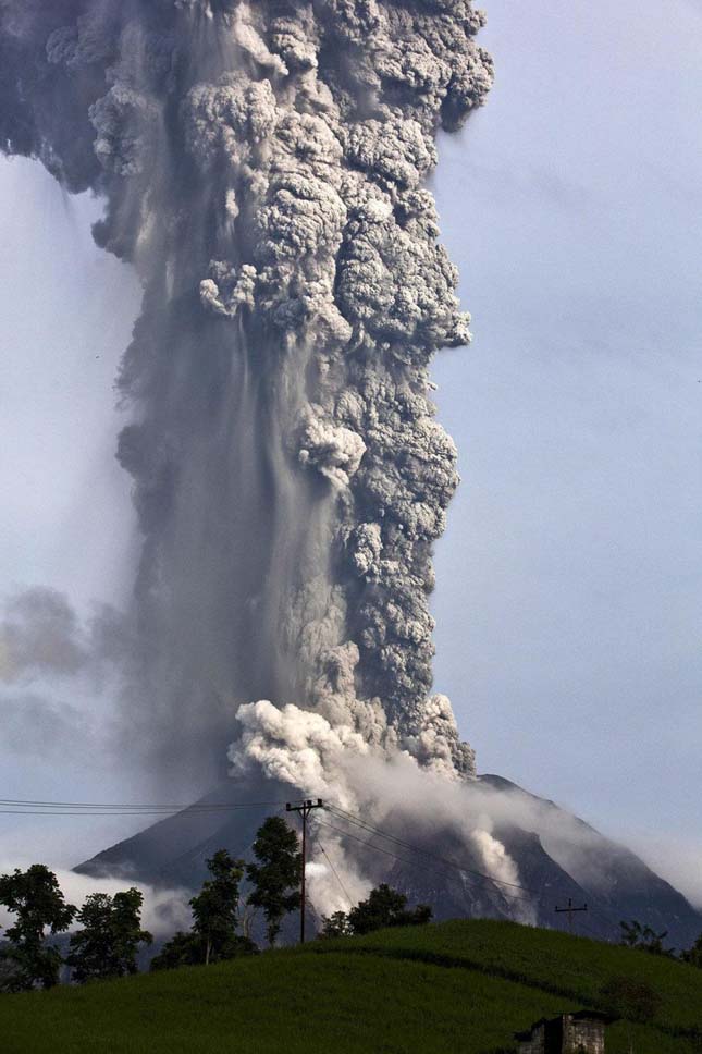 Sinabung vulkán