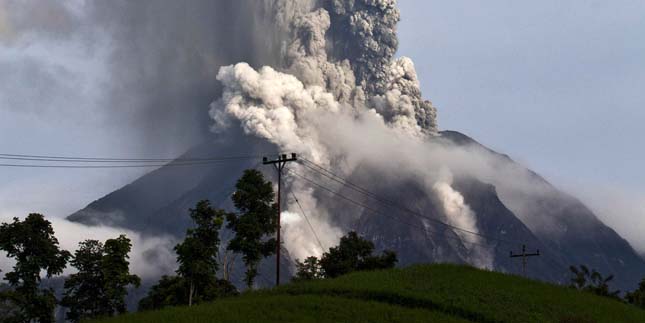 Sinabung vulkán