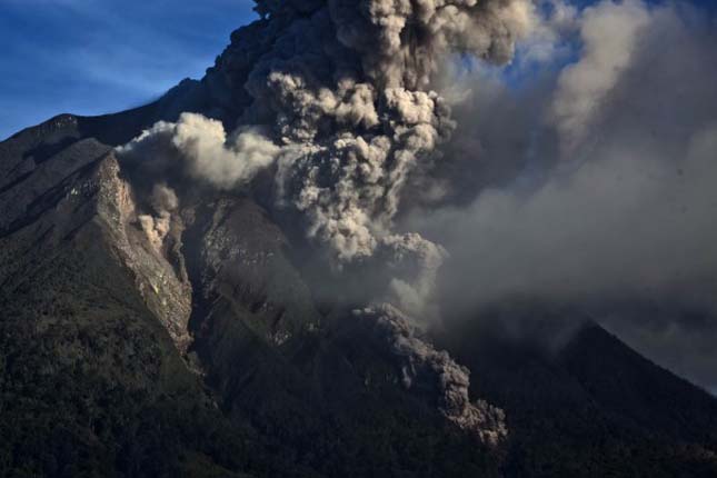 Sinabung vulkán