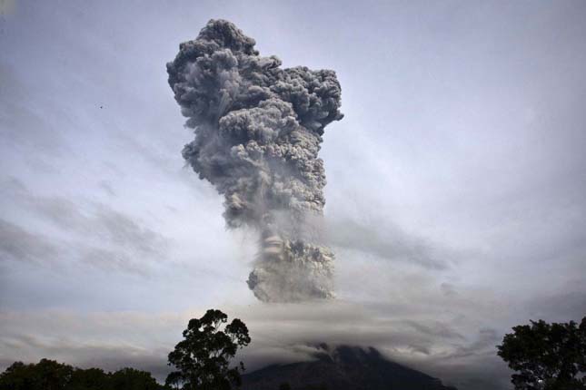 Sinabung vulkán