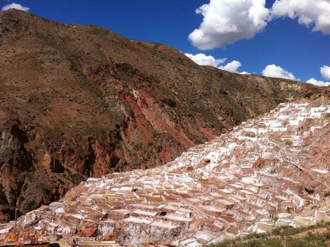 Sóteraszok Urubamba vidékén