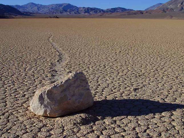 Vándorló kövek - Death valley