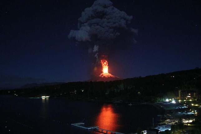 Villarrica vulkán