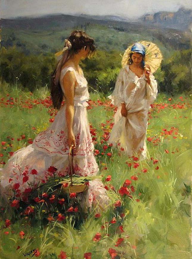 Vicente Romero Redondo festményei