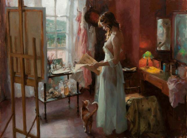 Vicente Romero Redondo festményei