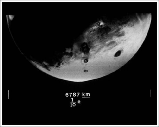 A Voyager-1 űrszonda által vitt fotó