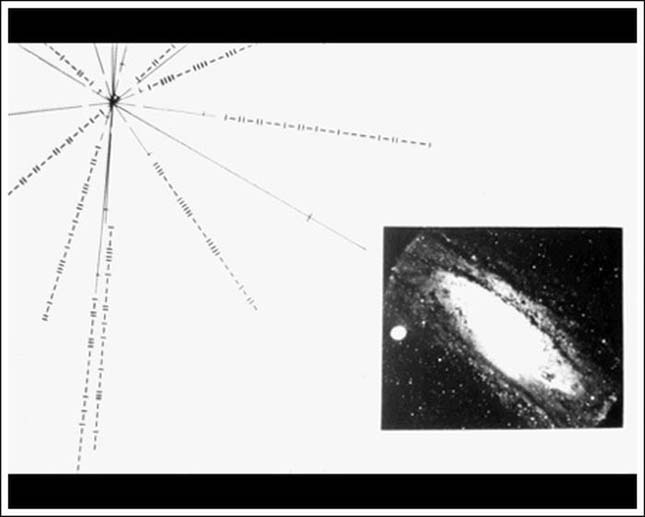 A Voyager-1 űrszonda által vitt fotó