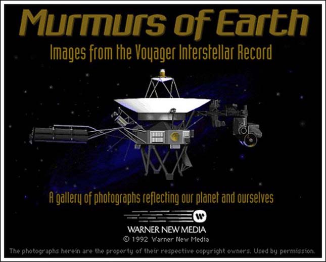 A Voyager-1 űrszonda által vitt fotó