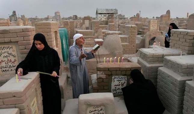Wadi Al-Salaam, a világ legnagyobb temetője