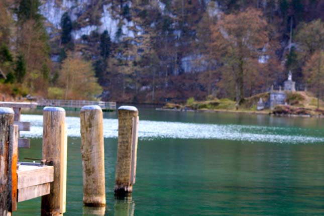 Watzmann-hegy és a kristálytiszta Königsee