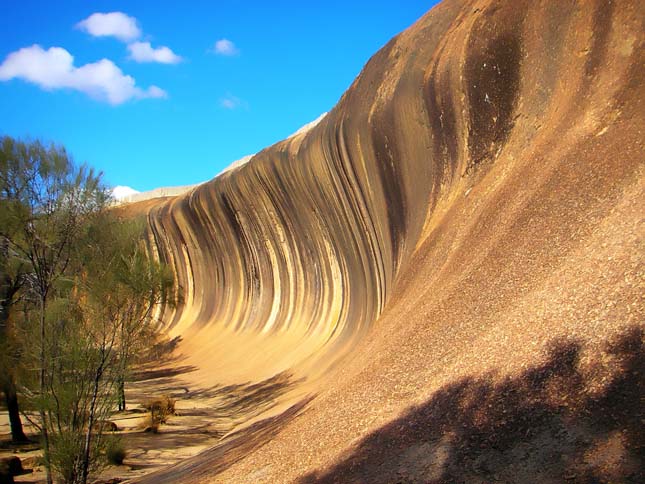 Wave Rock, hullámszikla Ausztráliában